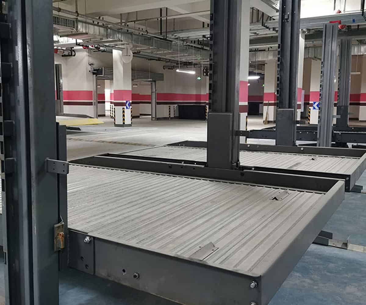 地下室簡易類機(jī)械車庫過驗(yàn)收